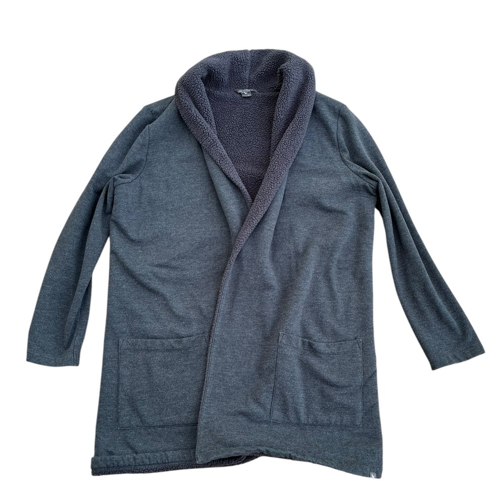 Eddie Bauer women’s size large Charcoal Textured Cardigan